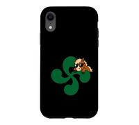 Pays Basque Pottok Cheval Équitation Cavalière Lauburu Coque pour iPhone XR