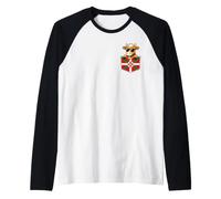 Pays Basque Vache Betizu Enfant Lauburu Poche Ikurrina Manche Raglan