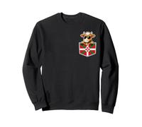 Pays Basque Vache Betizu Enfant Lauburu Poche Ikurrina Sweatshirt