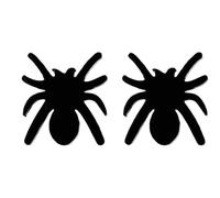 Pays Boucles d'oreilles Femmes Halloween Cartilage Asymétrique Boucles d'Oreilles Bijoux Mignon Halloween Danse Boucles d'oreilles pour Filles, taille unique, Métal, Pas de gemme