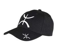 PAYS Casquette Berbere Noire et Blanche Yaz Amazigh - Taille: Taille Unique - Couleur: Noir - Mixte