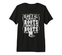 Pays | C'est à Cause de Mes Racines Que Je suis arrivée avec des Bottes T-Shirt Haut de Gamme