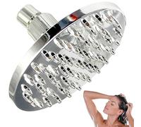 Pays de douche à sauvegarde de l'eau, pomme douche pluie, têtes sauvegarde à eau rotatifs 5, 9 pouces, piste fil 3/4 pouce pour salle bain