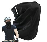 Pays de Galles du cou pour hommes, guêtres faciaux,Couverture faciale en soie de glace | Protection UV Guette de cou méprisée pour l'oreille respirante pour les hommes femmes pour le camping en bi