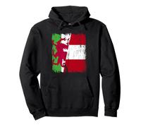 Pays de Galles Pérou Demi Drapeau du Pérou Patrimoine Péruvien Sweat à Capuche