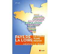 Pays de la loire - la forme d'une region La forme d'une région - Hervé Le Bras - L'aube Eds De - broché - Essai