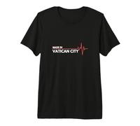 Pays de Naissance de la Cité du Vatican Made in T-Shirt Haut de Gamme