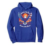 Pays de Plein air, Maison des Courageux Sweat à Capuche, Unisexe pour Adultes, Bleu Royal, M