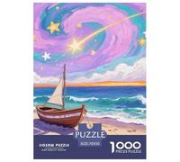 Pays des Contes de fées Puzzle 1000 pièces Ciel Merveilleux - Puzzle Mural Élégant, Challenge Cérébral, Pièces Épaisses, Relaxation Et Décoration, 70x50cm/1000pcs