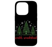 Pays des Merveilles Hivernales Coque pour iPhone 14 Pro
