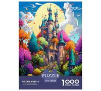 Pays des Merveilles Puzzle 1000 Pièces Educa Jouet en Bois Divertissement Créatif Décoration Intérieure Jeu Éduchatif Challenge Toy Adultes & Enfants des 14 Ans 38x26cm/1000pcs
