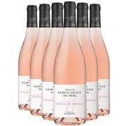 Pays d'Hérault Pays de Caux Le sens du partage - Rosé 2023 - Domaine Sainte Cécile du Parc - Vin Rosé du Languedoc - Roussillon (6x75cl)