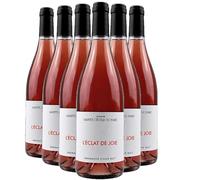Pays d'Hérault Pays de Caux L'Éclat de joie - Rosé 2023 - Domaine Sainte Cécile du Parc - Vin Rosé du Languedoc - Roussillon (6x75cl)