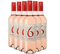 Pays d'Oc 6ème Sens - Rosé 2025 - Gérard Bertrand - Vin Rosé du Languedoc - Roussillon (6x75 IO