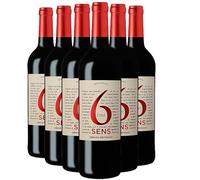 Pays d'Oc 6ème Sens - Rouge 2024 - Gérard Bertrand - Vin Rouge du Languedoc - Roussillon (6x75 IO