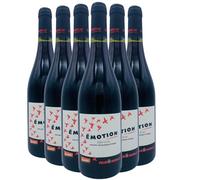 Pays d'Oc Émotion - Rouge 2024 - Julie et Nicolas - Vin Rouge du Languedoc - Roussillon (6x75 IO