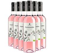 Pays d'Oc Les Cardounettes BIO - Rosé 2022 - Les Vignobles Foncalieu - Vin Rosé du Languedoc - Roussillon (6x75cl) BIO