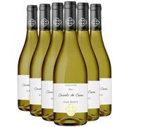 Pays d'Oc Les Secrets de Caux - Blanc 2024 - Daurion - Vin Blanc du Languedoc - Roussillon (6x75cl) BIO