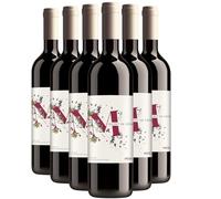 Pays d'Oc Secret de Cépage Merlot - Rouge 2024 - Les Vignerons du Sommiérois - Vin Rouge du Languedoc - Roussillon (6x75cl)