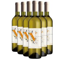 Pays d'Oc Secret de Cépage Viognier - Blanc 2025 - Les Vignerons du Sommiérois - Vin Blanc du Languedoc - Roussillon (6x75cl)