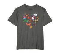 Pays Élan Love Cadeau pour Le Jour De Saint Valentin Canada T-Shirt