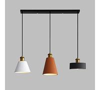 Pays Français 3 Lumières Résine Pendentif Éclairage Avec E26 Base Pour Cuisine Island Lampe Chambre Près Des Plafonniers Lustres Pour Salle À Manger Present