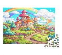 Pays Merveilles Puzzle 1000 Pièces Adulte avec Emboîtement Parfait, Puzzle Complexe Puzzle De Développement Cognitif pour Une Activité Intergénérationnelle, Passion Naturel Et Faune 70x50cm/1000pcs
