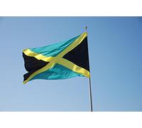 Pays National De La Jamaïque Drapeaux Décoratifs D'Extérieur 90X150Cm Avec Œillets Drapeau Maison Couleurs Éclatantes Bannière De Jardin Pour Anniversaires Extérieure Cour
