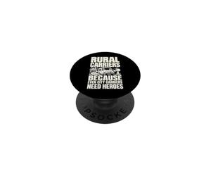 Pays Route Carrier Boîte aux Lettres Travailleur Postal PopSockets PopGrip Adhésif