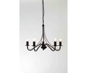 PAYS SUSPENSION 5X40W ATTACCO E14 BRONZO R1198-24