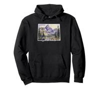 Paysage Aquarelle des Montagnes du Colorado Sweat à Capuche