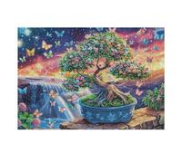 Paysage Arbre Ancien forêt 300 Pièces Puzzle Collectionneur en Carton Rigide sans Déformation poupée Animal de Compagnie Très Difficile Motif Complexe Décoration Murale Qualité Premium 300 PCS