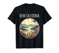 Paysage Art Déco Nouvelle-Calédonie T-Shirt