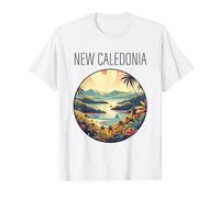 Paysage Art Déco Nouvelle-Calédonie T-Shirt