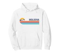 Paysage coloré de la Moldavie Sweat à Capuche