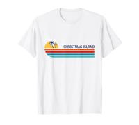 Paysage coloré de l'île Christmas T-Shirt