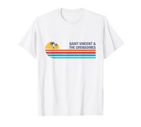 Paysage coloré de Saint-Vincent-et-Les Grenadines T-Shirt