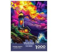Paysage côtier, Casse-tête De 1000 Pièces, Excellent pour La Concentration Et La Patience, Idéal comme Souvenir Ou Décoration, À Partir De 8 Ans, 38x26cm/1000pcs