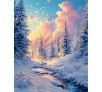 Paysage d’Arbres d’Hiver Puzzle pour Adultes 60 pièces, Puzzles Classiques, Détente & Relaxation, Famille Jeu Puzzles, Puzzle de Décoration