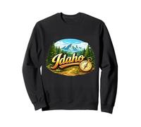 Paysage d'aventure Sauvage des Montagnes de l'Idaho Sweatshirt