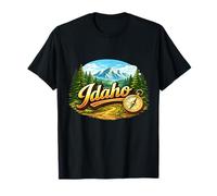 Paysage d'aventure Sauvage des Montagnes de l'Idaho T-Shirt