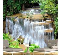 Paysage De 200(W) X150(H) Cm Papier Peint Mural 3D, Peel And Stick Palace Wall Mural Posters, Décoration Imperméable Durable Et Respectueuse De Pour Chambre À Coucher, Sa-6934073