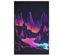 Paysage de Jungle Puzzle EnfFourmis 1000pcs, Puzzles en Bois- Kit Bricolage Relax Jeux pour Adolescents Et Adultes Cadeaux 78×53cm