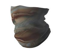 Paysage De Jupiter Tube Bandeaux Anti-Solaire Cache-Col Respirant Écharpe Tube pour Extérieur Course À Pied Randonnée 30X26Cm