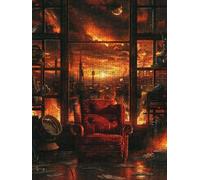 Paysage De La PlanèTe Puzzle 5000 Pieces, Puzzle Adulte 5000, Impossible Classique Jigsaw, Familial Puzzles Jeu de, Jigsaws en Bois, pour Jeu Éducatif Défi, Décoration Murale Cadeau FNKL5-1058
