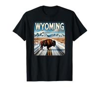 Paysage de montagnes en plein air État du Wyoming T-Shirt