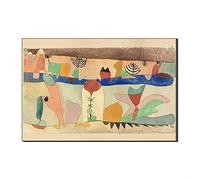 Paysage De Parc Par Paul Klee Reproductions De Tableaux Sur Toile Sur Toile Reproductions De Tableaux Sur Toile Murales Giclée Sur Toile Décorations Pour La Maison (Pas de cadre,60_x_90_cm)