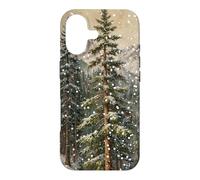 Paysage d'hiver de Montagne enneigée avec des Arbres Coque pour iPhone 17