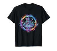 Paysage d'île Flottante Cosmique surréaliste T-Shirt