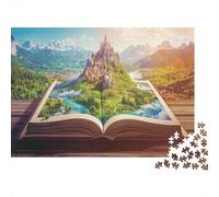 Paysage du château de Fantaisie Puzzle 1000 Pièces Educa Jouet Jeu D'Intelligence Décoration Intérieure intéressant Jeu Éducatif Challenge Toy Adultes & Enfants des 14 Ans 70x50cm/1000pcs